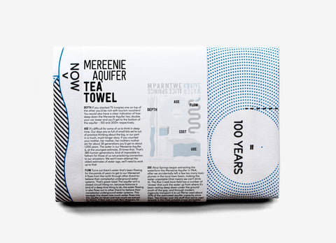 Mereenie Aquifer Tea Towel